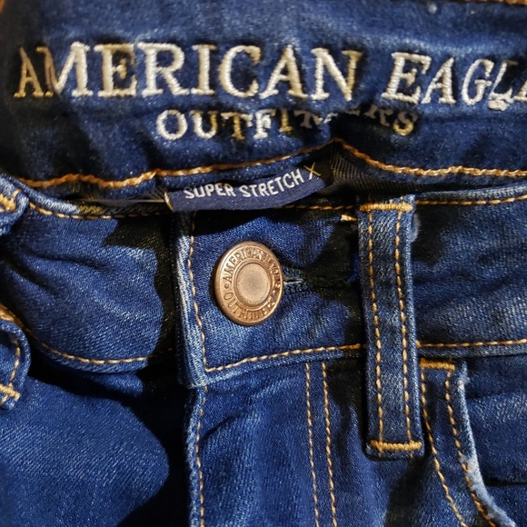NWOT American Eagle Denim Jeans size 00 Short - Picture 7 of 7